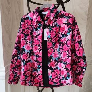 Brand New With Tags Floral Jacket
